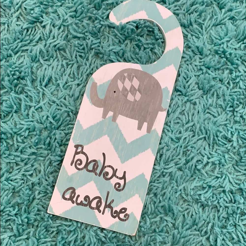 👼🏻5 for $20👼🏻 Hanging Sign for Baby Door
